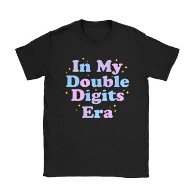 In My Double Digits Era Retro 10 Year Old 10th Birthday Girl T-Shirt TS1164