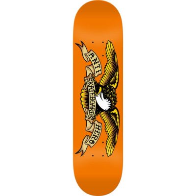 Antihero Classic Eagle Orange Skateboard Deck