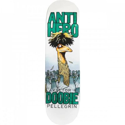 Antihero Pellegrin Doobie Pigeon White Skateboard Deck