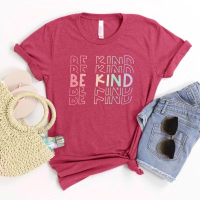 Be Kind Rainbow Unisex T-Shirt