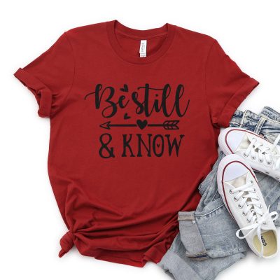 Be Still & Know Arrow Unisex T-Shirt