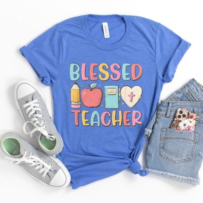 Blessed Elementary Teacher Unisex T-Shirt