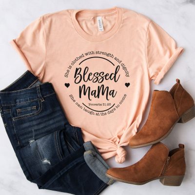 Blessed Mama Unisex T-Shirt