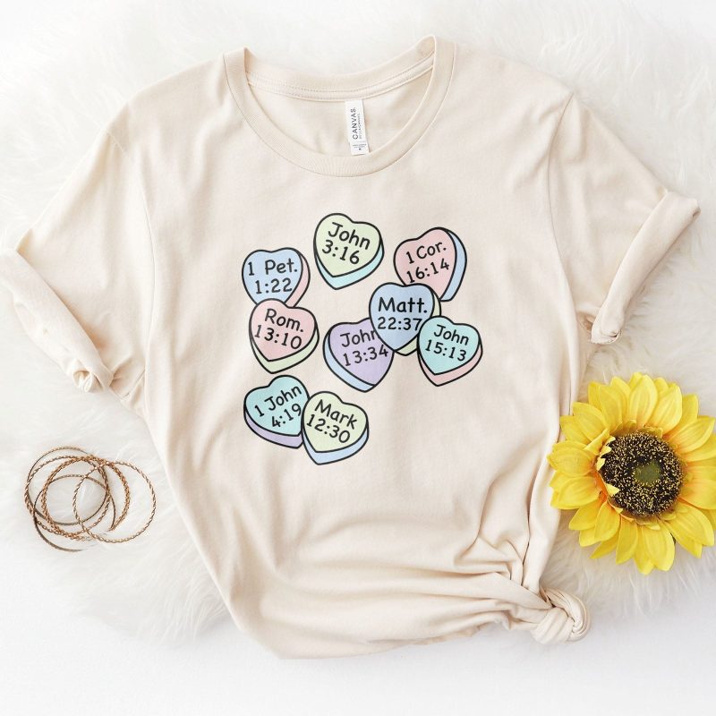 Conversation Hearts Unisex T-Shirt