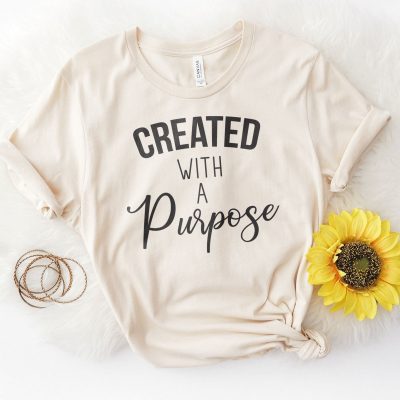 Created With A Purpose Bleach Unisex T-Shirt