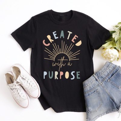 Created With A Purpose Sunshine Summer Unisex T-Shirt