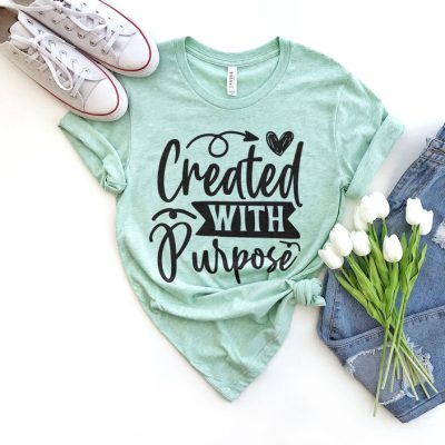 Created With Purpose Unisex T-Shirt