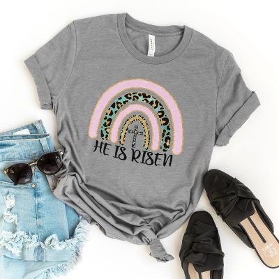 Easter Sparkle Rainbow Unisex T-Shirt