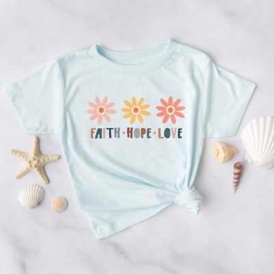 Faith Hope Love Boho Unisex T-Shirt