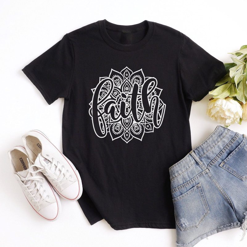 Faith Mandala Unisex T-Shirt