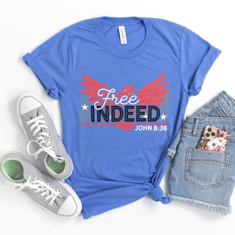 Free Indeed John 8:36 Unisex T-Shirt