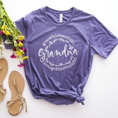 Grandma | Loving Kind Faithful Graceful Unisex T-Shirt