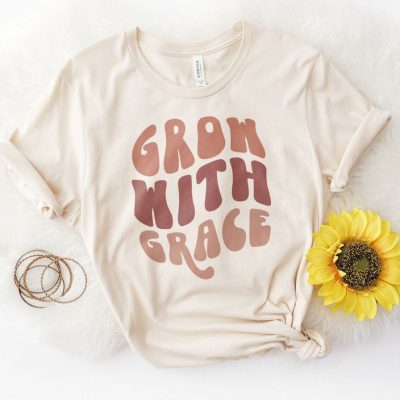 Grow With Grace Retro Unisex T-Shirt