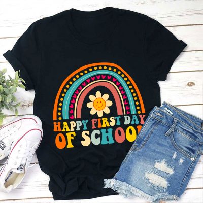 Happy First Day Of School Teacher T-Shirt