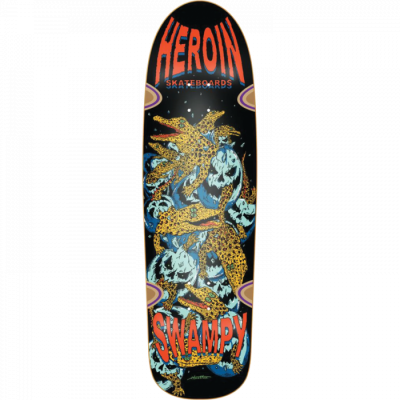 Heroin Swampy Gators Skateboard Deck