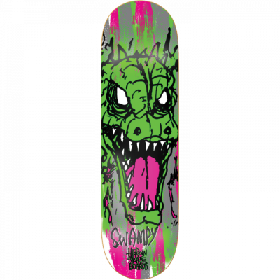 Heroin Swampy Savages Skateboard Deck