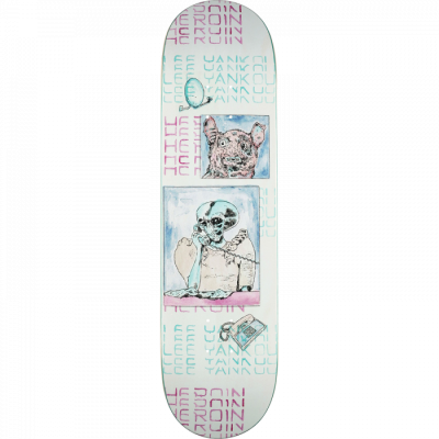 Heroin Yankou Die Tonight Skateboard Deck