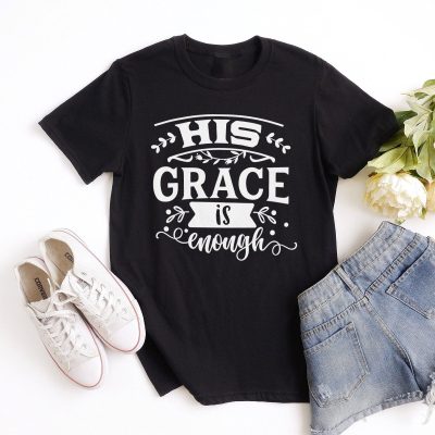 His Grace is Enough - Bold Unisex T-Shirt