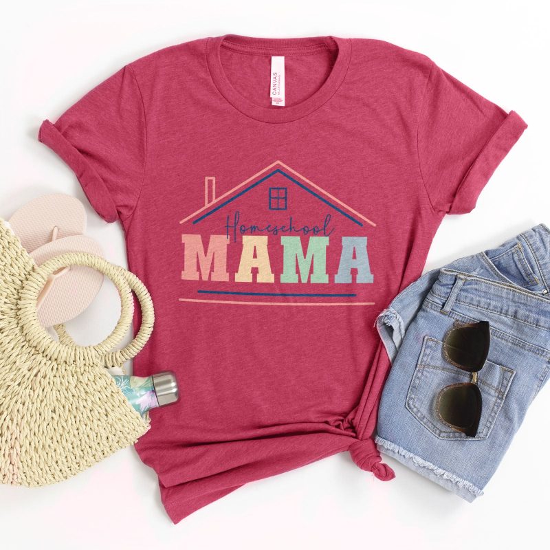 Homeschool Mama House Unisex T-Shirt