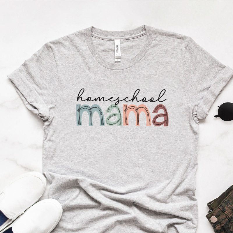 Homeschool Mama Pastel Unisex T-Shirt