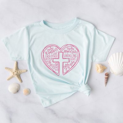 Jesus is Love - Heart Unisex T-Shirt