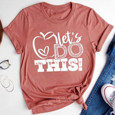 Kiddo Let's Do It Teacher T-Shirt