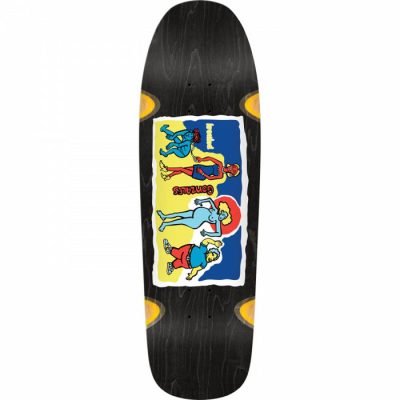 Krooked Gonz Family Affair Black Wheel Wells Skateboard Deck