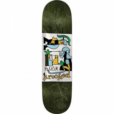 Krooked Knox Grenadier Skateboard Deck