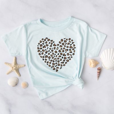 Leopard Heart Unisex T-Shirt