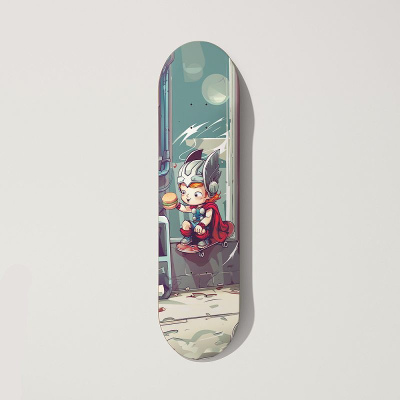 Limited Edition Chibi Skateboard Deck