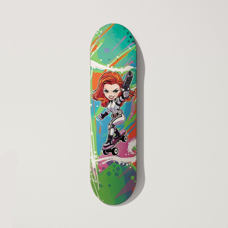 Limited Edition Chibi Skateboard Deck