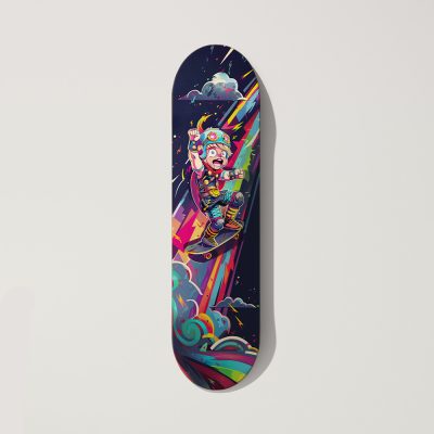 Limited Edition Chibi Skateboard Deck