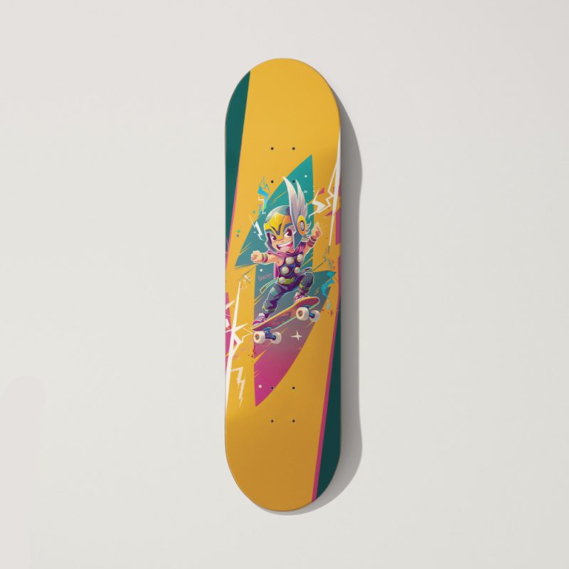 Limited Edition Chibi Skateboard Deck