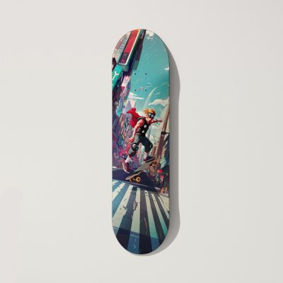 Limited Edition Chibi Skateboard Deck