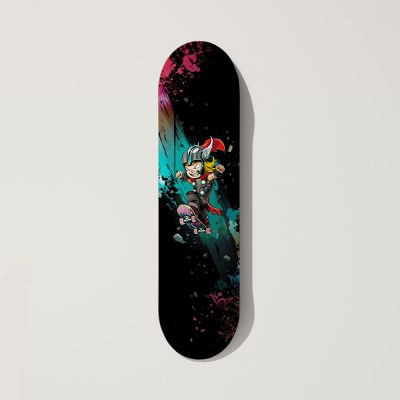 Limited Edition Chibi Skateboard Deck