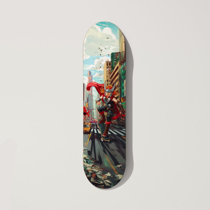 Limited Edition Chibi Skateboard Deck