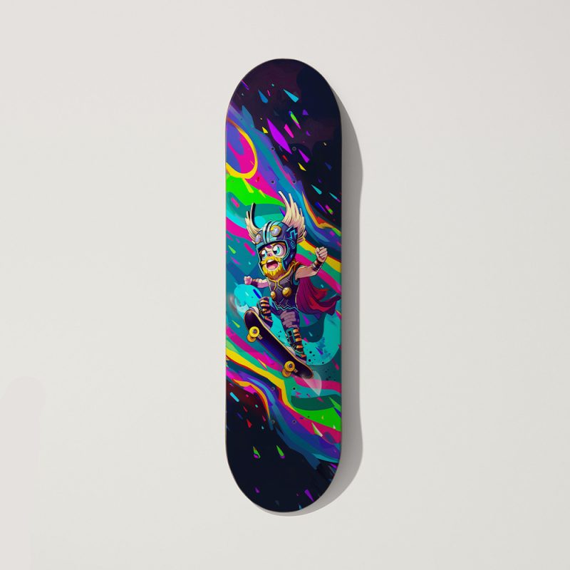 Limited Edition Death Moon Skateboard Deck