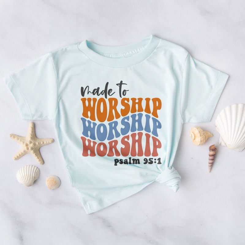 Made to Worship Psalm 95:1 - Groovy Unisex T-Shirt