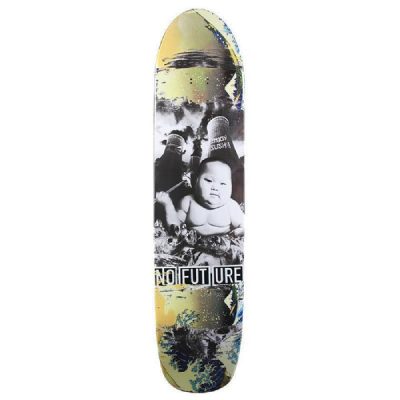 Madrid No Future Dk Sushi Longboard Skateboard Deck