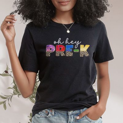 Oh Hey Pre-K Back to School Student Pre-K Teacher T-Shirt