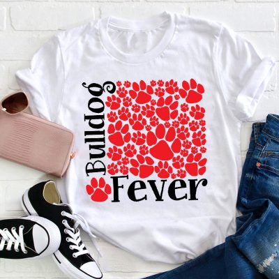 Personalized Claw Shape Our Team Fever Teacher T-Shirt