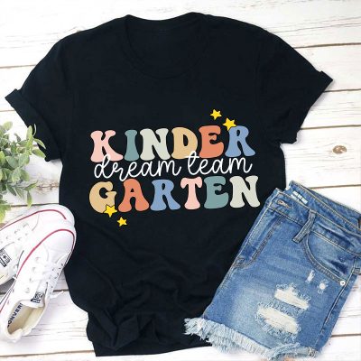 Personalized Grade Dream Team Teacher T-Shirt