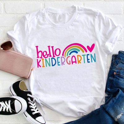 Personalized Hello Teacher T-Shirt