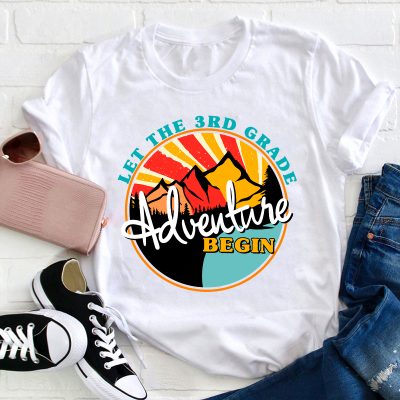 Personalized Let The Adventure Begin Teacher T-Shirt