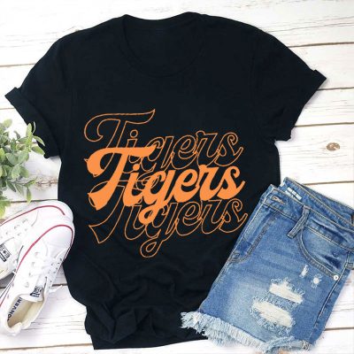 Personalized School Mascot Name Teacher T-Shirt