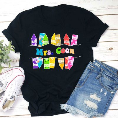 Personalized Teacher Name T-Shirt