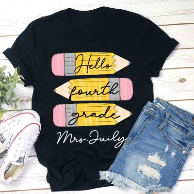 Personalized Teacher Name T-Shirt