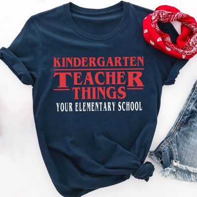 Personalized Teacher Power Teacher Things Teacher T-Shirt