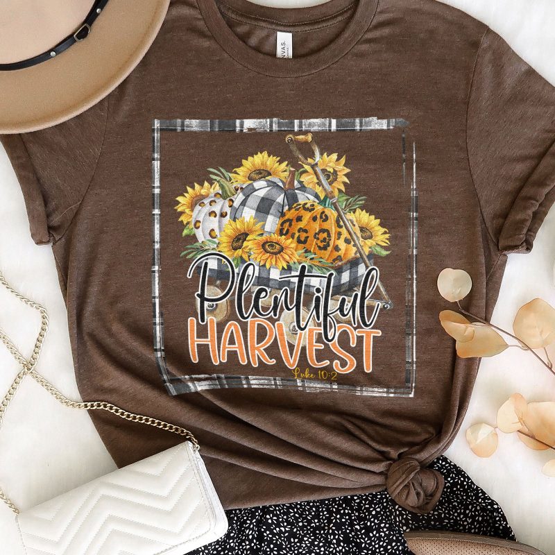 Plentiful Harvest Luke 10:2 Unisex T-Shirt