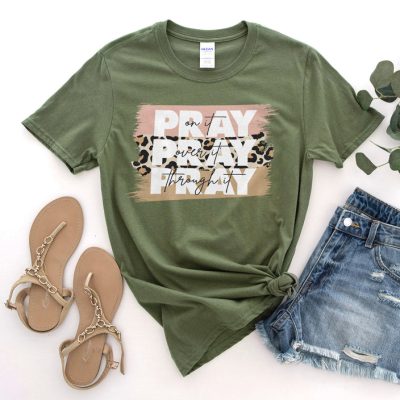 Pray on It Leopard Unisex T-Shirt